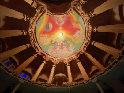 Modell Erstes Goetheanum Grosse Kuppel Fresko_Sebastian Juengel