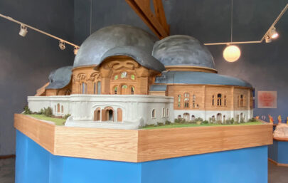 Modell Erstes Goetheanum Westen Ausschnitt_Sebastian Juengel