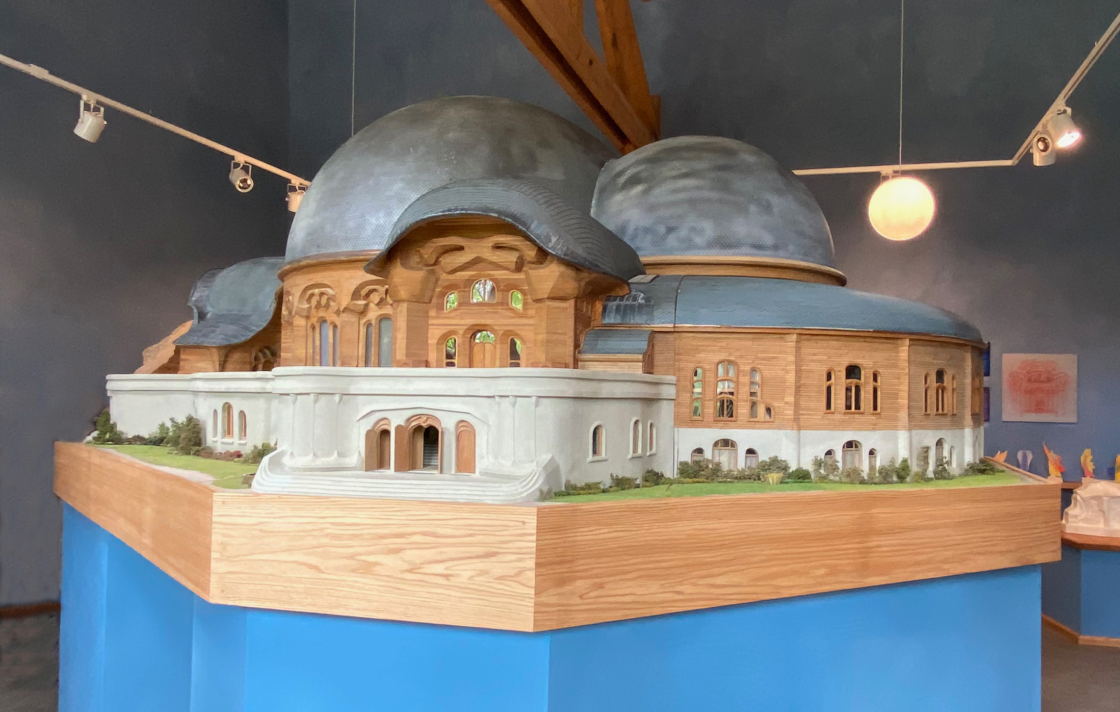 Modell Erstes Goetheanum Westen Ausschnitt_Sebastian Juengel