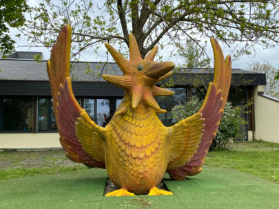 Gempen Sonnenvogel Claire Ochsner von nah_Sebastian Juengel