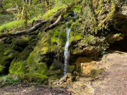 Meltingen Chaltbrunnental Kleiner Wasserfall Juengel