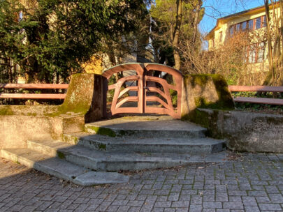Dornach Architekturpfad Gartenpforte_Sebastian Juengel