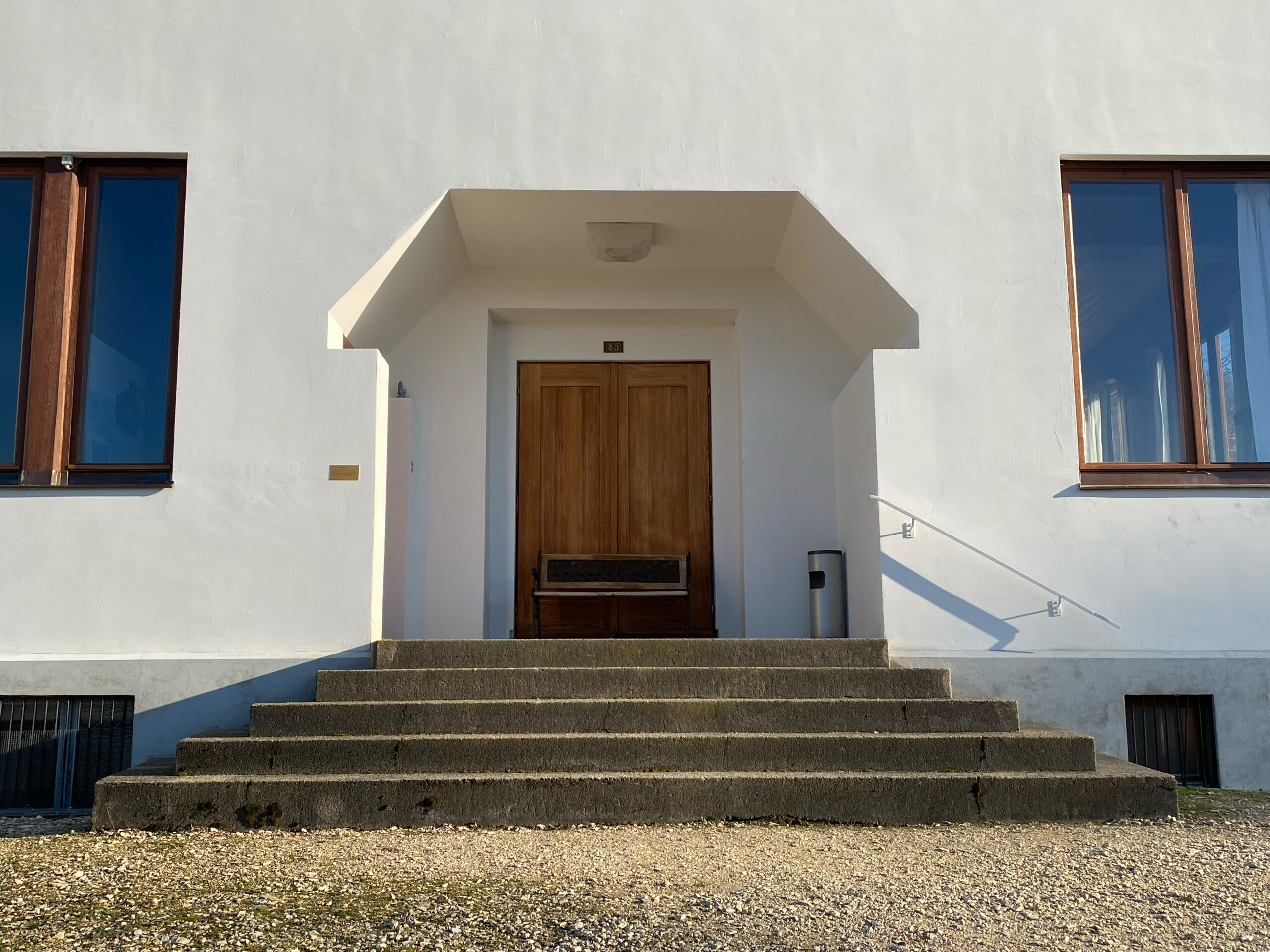 Dornach Architekturpfad Haus Schuurman Eingang_Sebastian Juengel