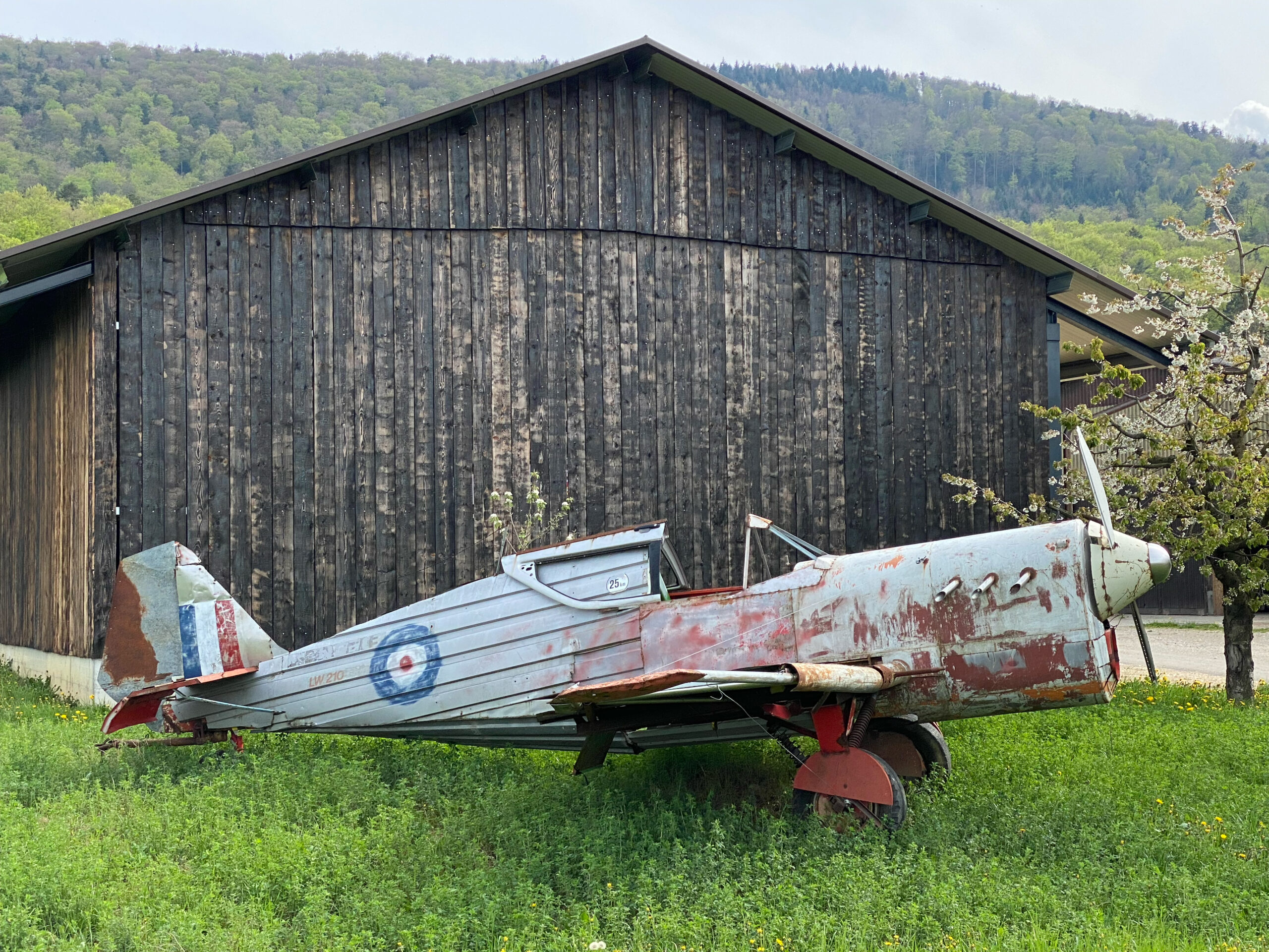 Metzerlen Flugzeug seitlich_Sebastian Juengel