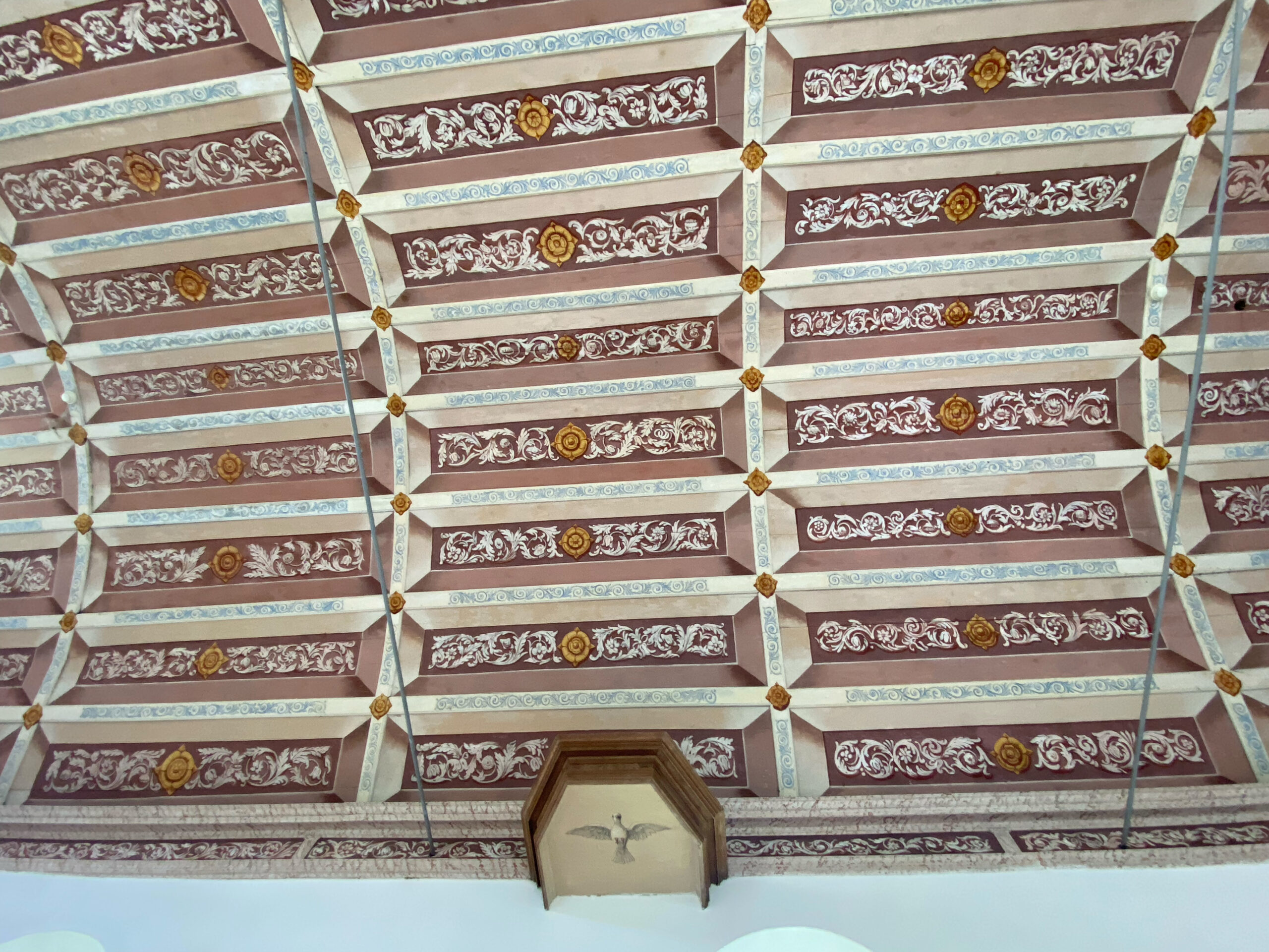 Beinwil Kapelle St Johannes Decke_Sebastian Juengel