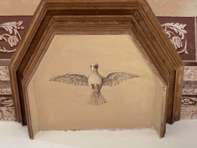 Beinwil Kapelle St Johannes Taube_Sebastian Juengel