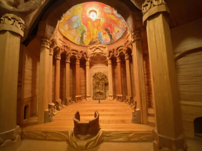 Modell Erstes Goetheanum Kleine Kuppel_Sebastian Juengel