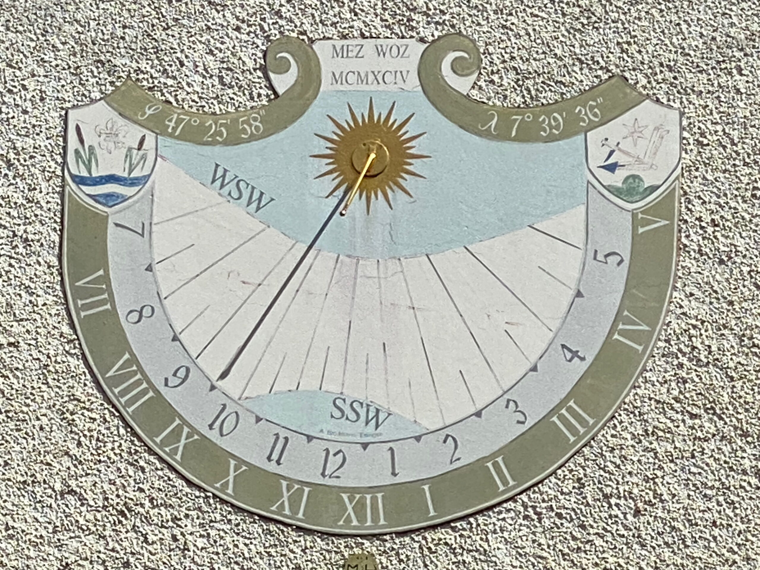 Seewen Allmendstrasse 9 Sonnenuhr_Sebastian Juengel