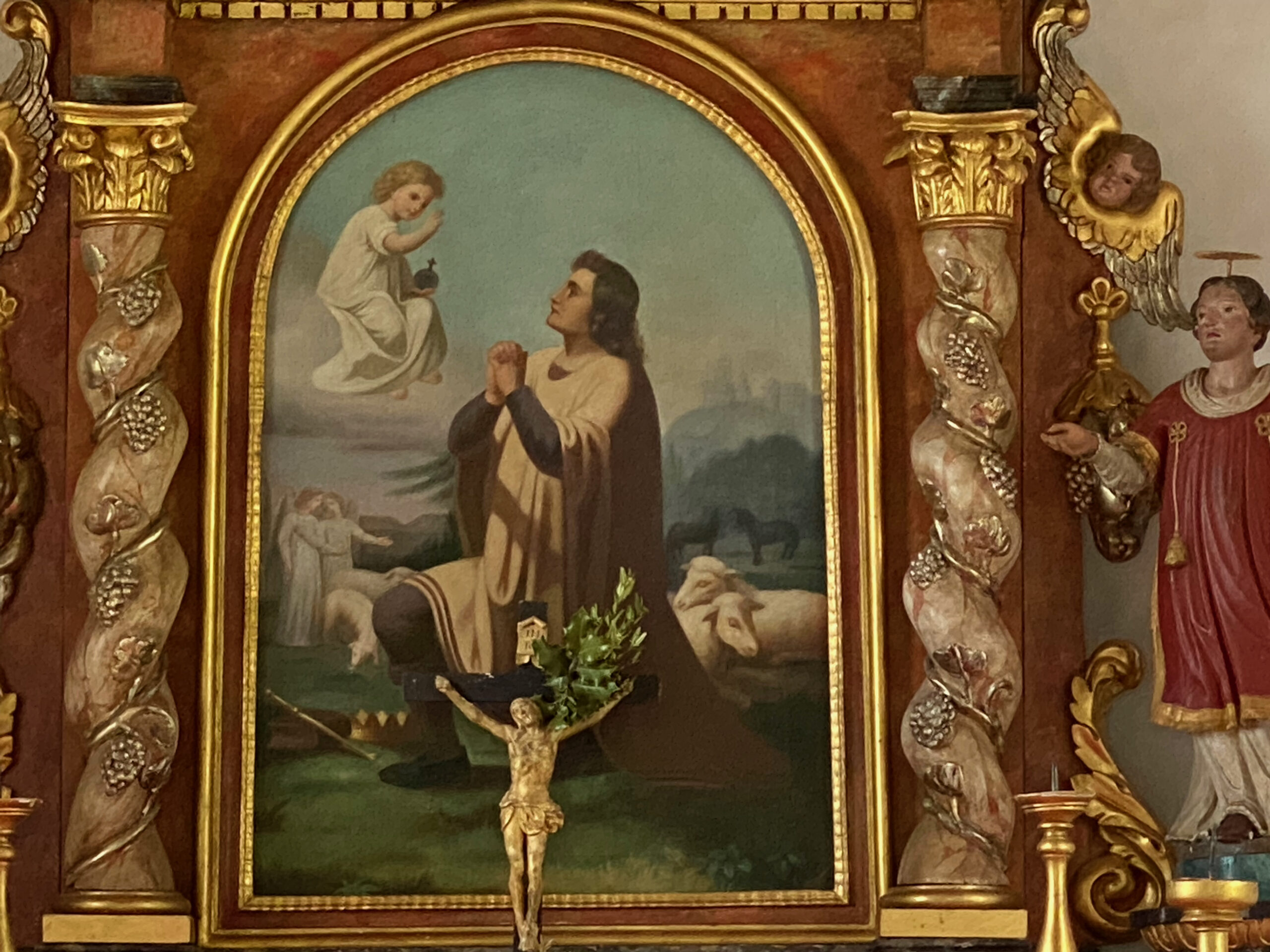 Baerschwil Wendelin Kapelle Altarbild_Sebastian Juengel